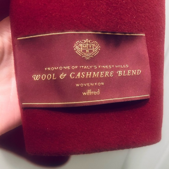 New without tags_Wilfred Cocoon Coat_2XS_Row Red - Picture 4 of 10